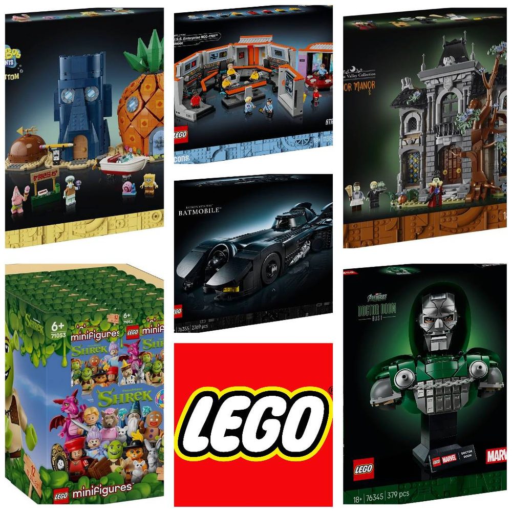 LEGO SpongeBob SquarePants: Bikini Bottom (11386) — upcoming toys release