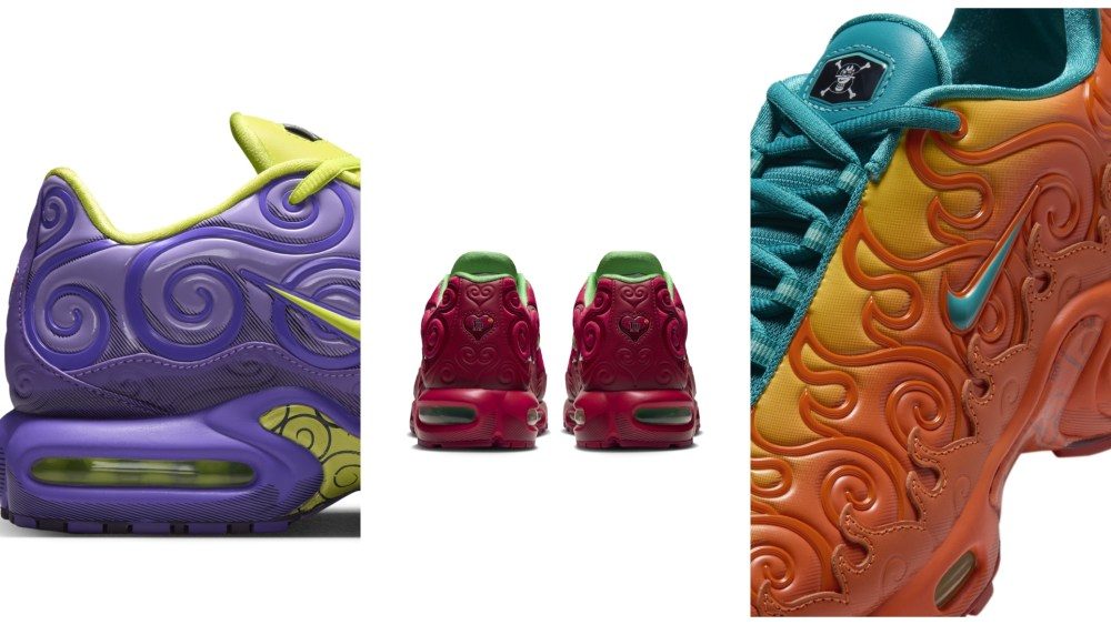 Nike Air Max Plus x One Piece "Gomu Gomu no Mi" — upcoming fashion release