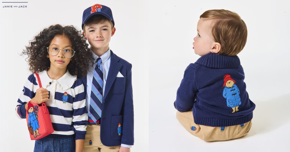Janie and Jack x Paddington Collection — upcoming fashion release