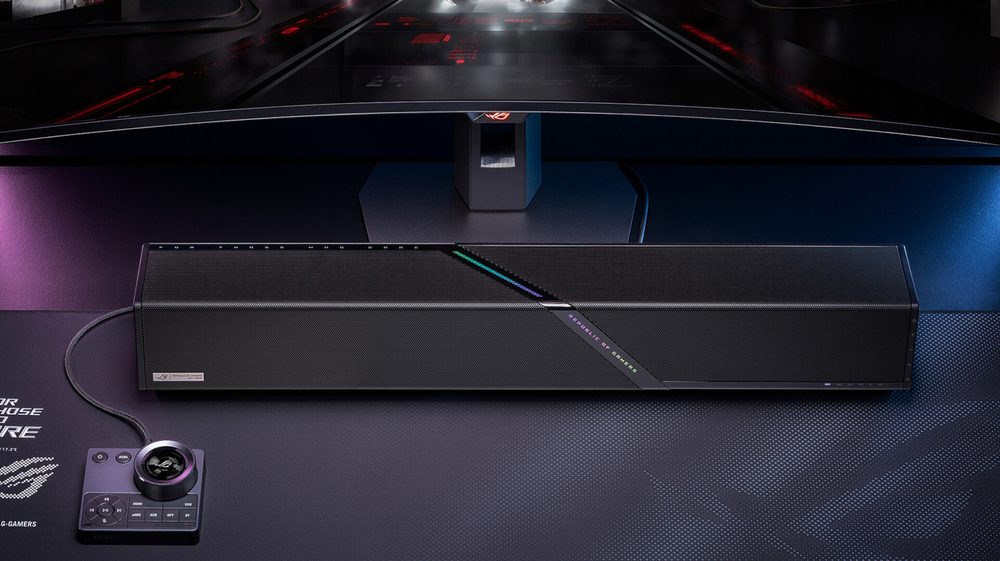 ASUS ROG Gjallar Gaming Soundbar — upcoming tech release