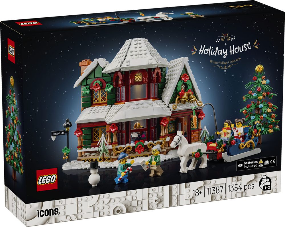 LEGO Icons Holiday House (11387) — upcoming toys release