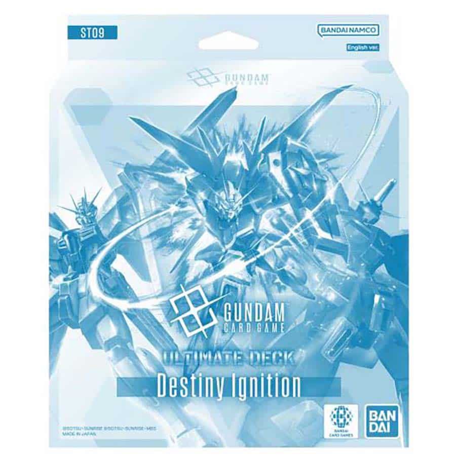 Gundam CG Ultimate Deck 02: Destiny Ignition — upcoming games release