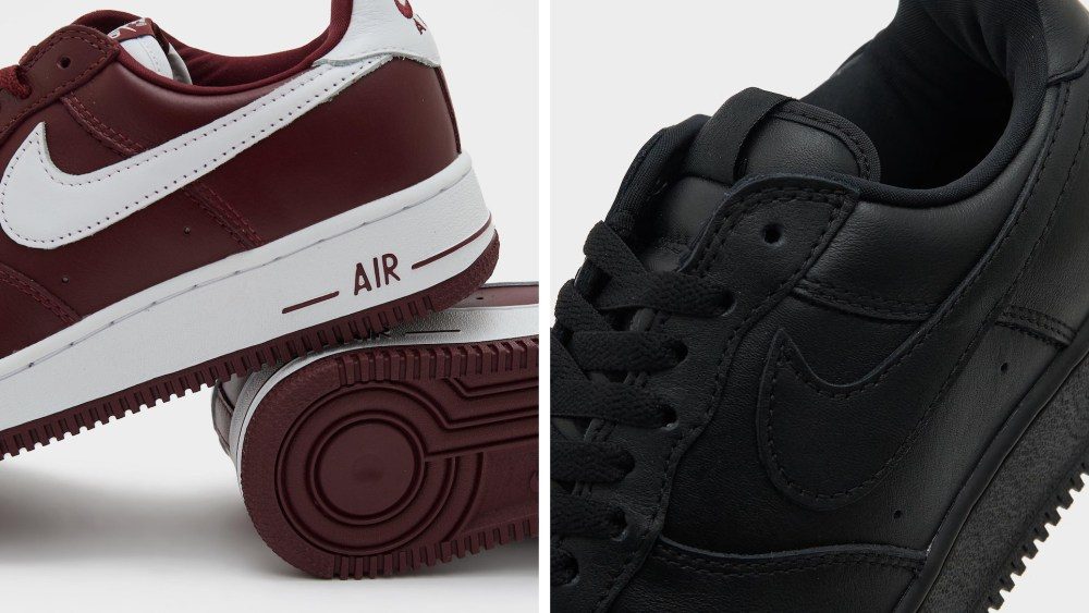 Nike Air Force 1 Low '01 Cracked Leather Pack — upcoming fashion release