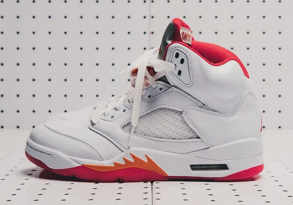 Air Jordan 5 "Sunset" — upcoming fashion release