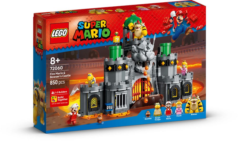 LEGO Fire Mario & Bowser's Castle — upcoming toys release
