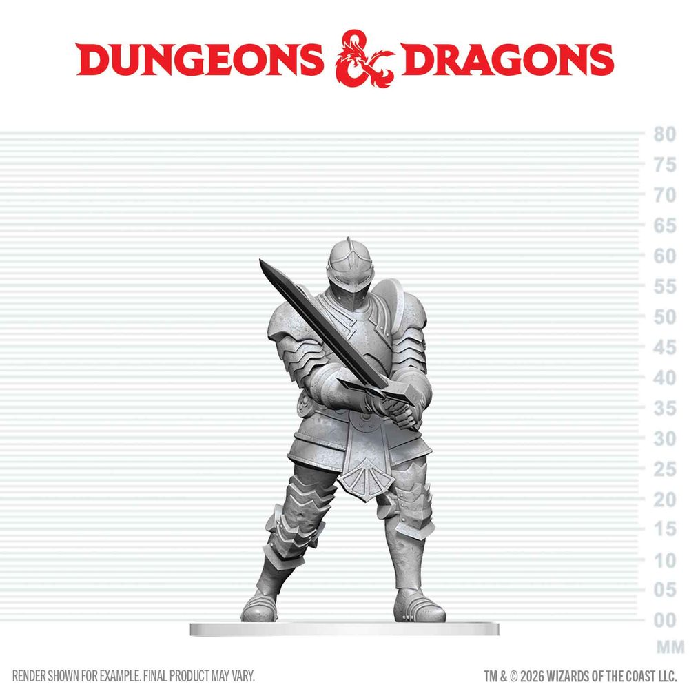 D&D Nolzur's Marvelous Miniatures: New Villains & Monsters Wave — upcoming toys release